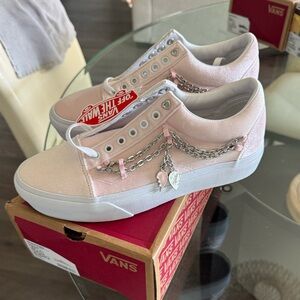 Vans Old Skool Platform Sneakers - Blushing Pink